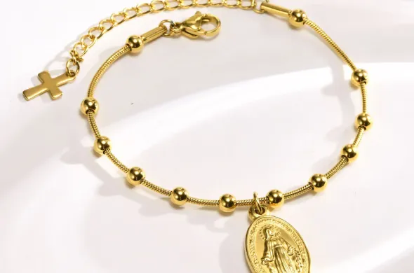 Purchase of Gold Rosary Bracelets