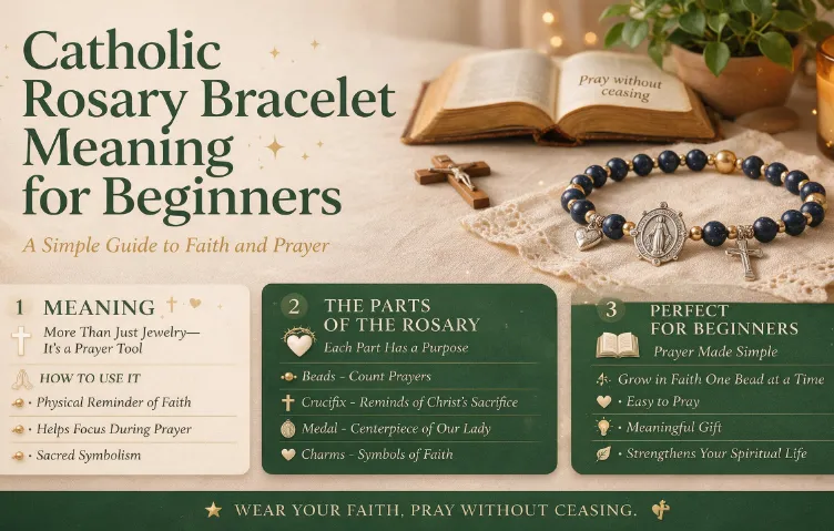 Catholic Rosary Bracelet Meaning for Beginners: A Simple Guide to Faith and Prayer